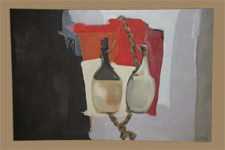 Couple of Jugs - Oil Paintings - Art - Ethel Sussman Art Gallery